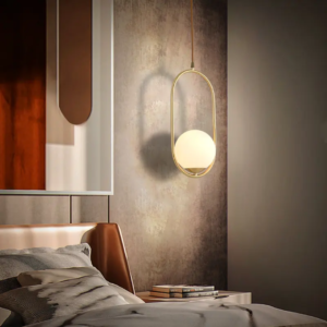 Midnight Halo Pendant Light