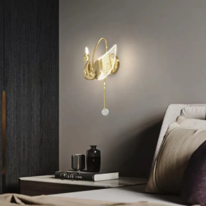Golden Swan wall light
