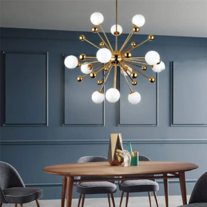 Golden Galaxy Chandeliers