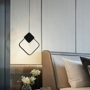 Diamond Frame Hanging Light