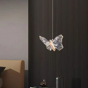 Crystal Butterfly Hanging Light