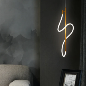 Luxe Wave Hanging Light