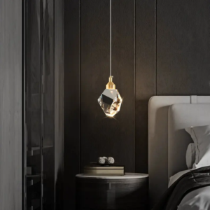 Diamond Crystal Hanging Light