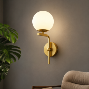 Luna Globe Wall Light