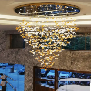 Floating Leaves Luxury Chandelier